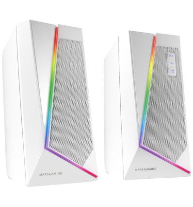 Altavoces con bluetooth Mars Gaming MS7 Blancos