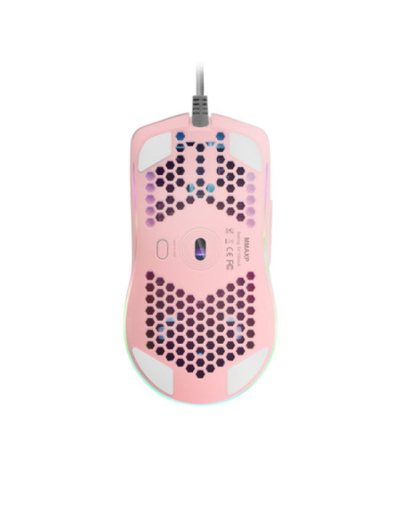 MARS GAMING MMAX Rosa - Comprar ratón Gaming