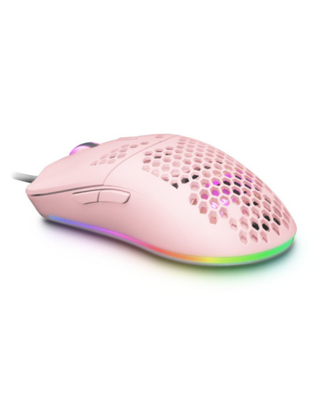 MARS GAMING MMAX Rosa - Comprar ratón Gaming