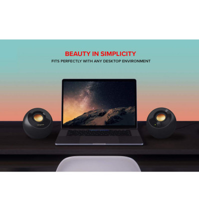 Altavoces Creative Pebble Plus 8W 2.1