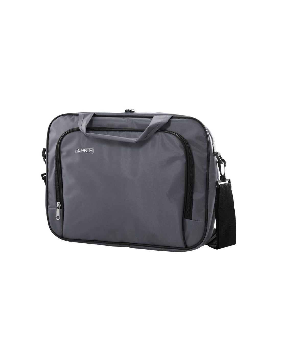 SUBBLIM - Maletín Ordenador Oxford Laptop Bag 15,4-16 Grey