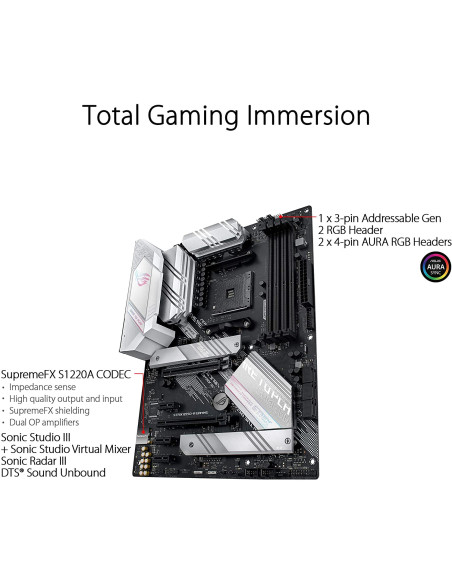 Asus ROG Strix B550-A Socket AM4 - Comprar Placa Base Socket AM4