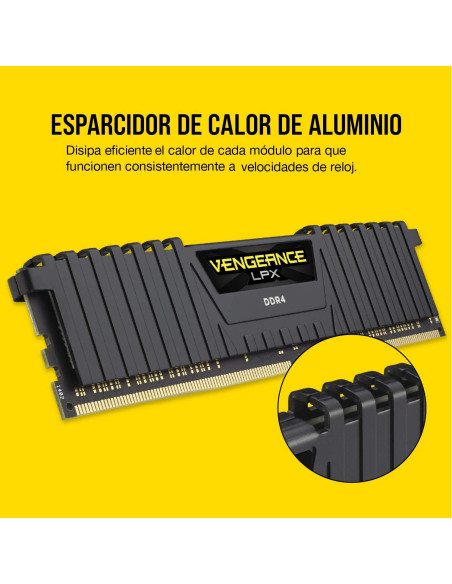 Corsair Vengeance LPX 32GB DDR4 3200MHz - Comprar Memoria Doble Canal