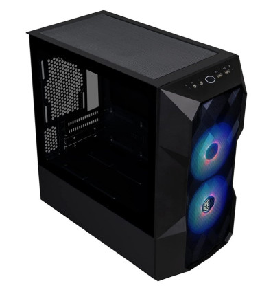 Caja para ordenador Cooler Master TD300 Mesh Cristal Templado Negra