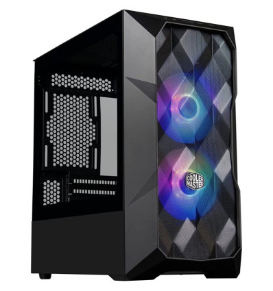 Caja para ordenador Cooler Master TD300 Mesh Cristal Templado Negra
