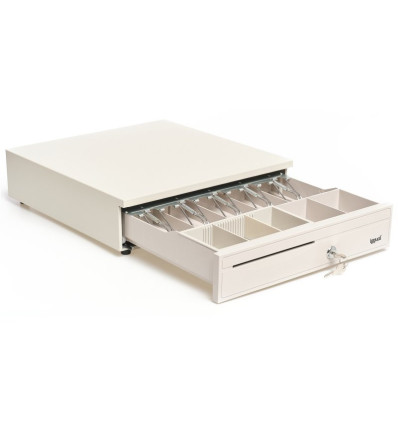 Cajón Portamonedas Iggual IRON-30W 42cm Blanco