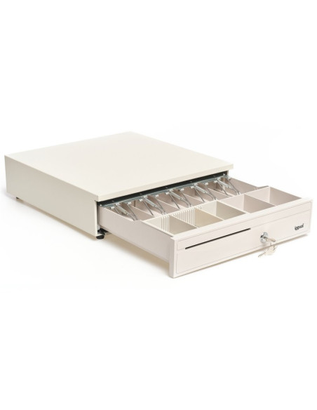 Cajón Portamonedas Iggual IRON-30W 42cm Blanco