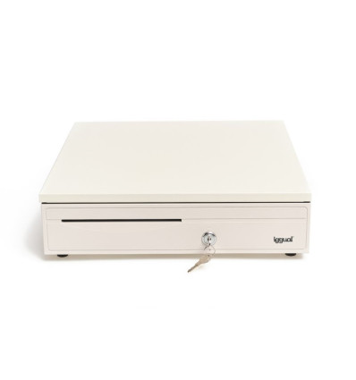 Cajón Portamonedas Iggual IRON-30W 42cm Blanco