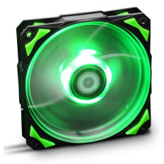 VENTILADOR CAJA NOX HFAN 12CM LED VERDE