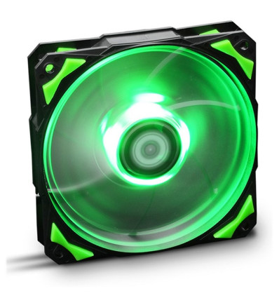 VENTILADOR CAJA NOX HFAN 12CM LED VERDE