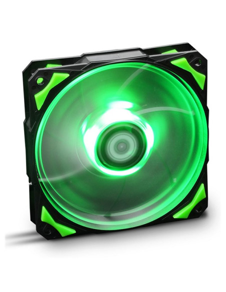 VENTILADOR CAJA NOX HFAN 12CM LED VERDE