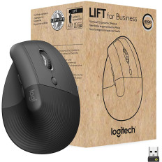 Ratón inalámbrico LOGITECH Lift for Business Grafito