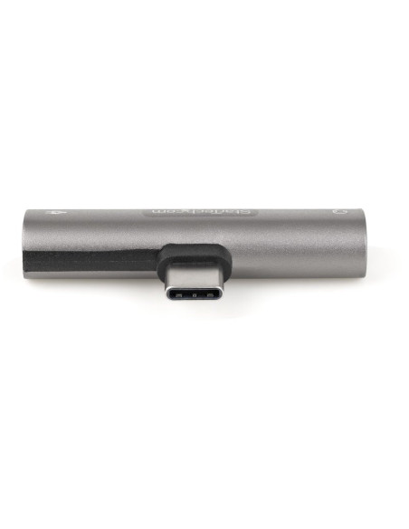 StarTech Adaptador de Audio y Carga USB-C a USB-C/Jack 3.5mm