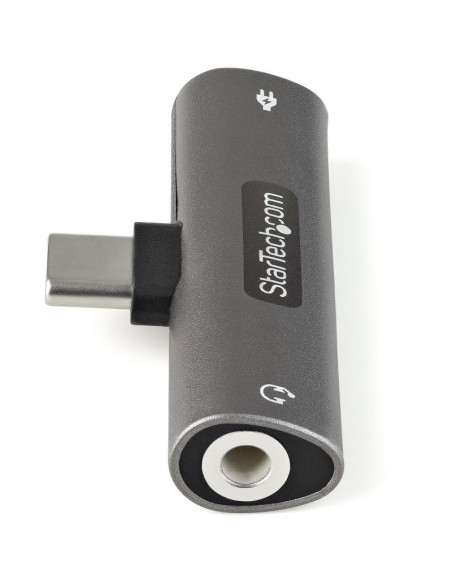 StarTech Adaptador de Audio y Carga USB-C a USB-C/Jack 3.5mm