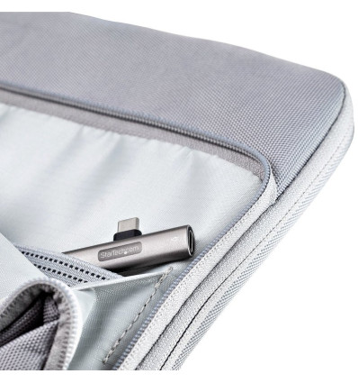 StarTech Adaptador de Audio y Carga USB-C a USB-C/Jack 3.5mm