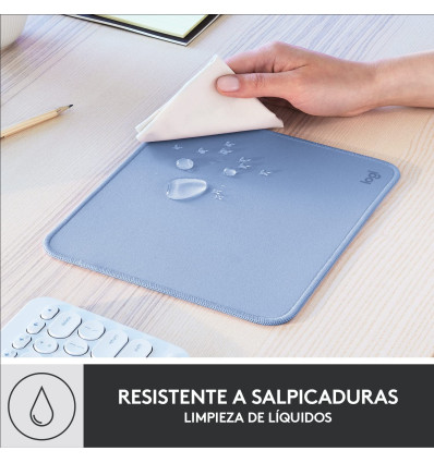 Alfombrilla LOGITECH Mouse Pad Studio Azul