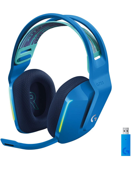 Auriculares LOGITECH G733 Lightspeed Azul RGB