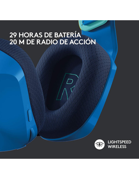 Auriculares LOGITECH G733 Lightspeed Azul RGB