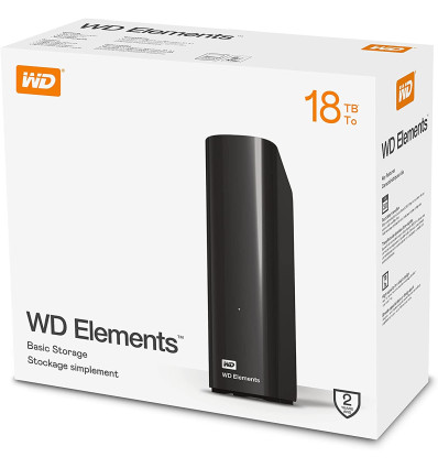 Disco duro Externo WD ELEMENTS 18TB 3.5"