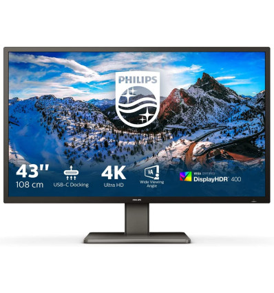 Monitor Philips P Line 439P1/00 43" UHD 4K
