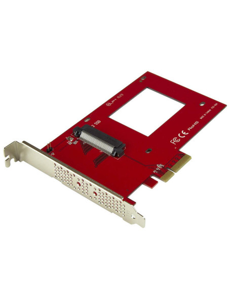 Adaptador Startech PEX4SFF8639 Tarjeta PCI Express Interfaz U.2 Interno