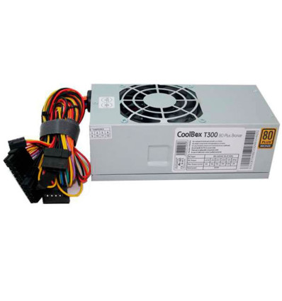FUENTE DE ALIMENTACION COOLBOX TFX 300W 80PLUS BR