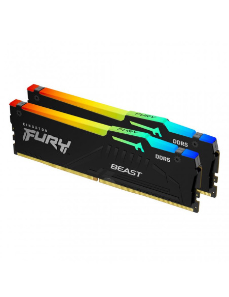 Kingston Fury Beast RGB - Comprar Memoria RAM 16GB DDR5 5600MHz CL40
