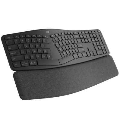 Logitech Ergo K860 Teclado Inalámbrico Ergonómico USB/Bluetooth Negro
