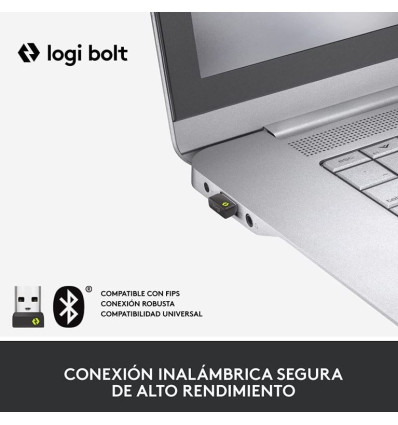 Logitech Ergo K860 Teclado Inalámbrico Ergonómico USB/Bluetooth Negro