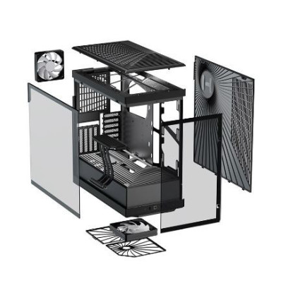 Hyte Y40 Negra - Comprar Caja para PC ATX Negra