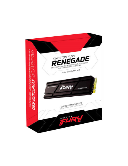 SSD Kingston Fury Renegade 2TB M.2 + Disipador