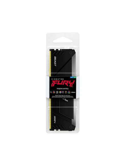 Kingston Fury Beast RGB 8GB DDR4 - Comprar Memoria RAM Intel XMP