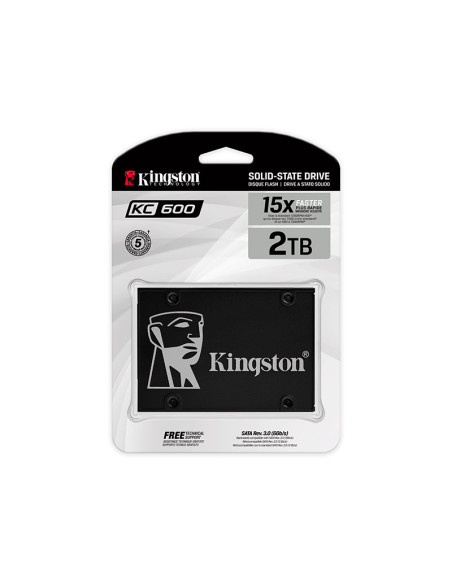 SSD Kingston KC600 2TB 2.5" - Comprar unidad SSD 2TB