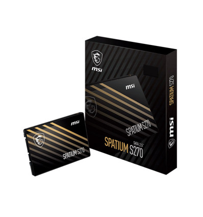 SSD MSI Spatium S270 960GB - Comprar Unidad SSD 2.5"