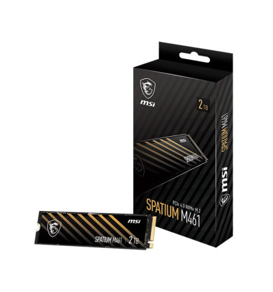 SSD MSI Spatium M461 2TB PCIe 4.0 M.2 - Comprar Unidad SSD 2TB