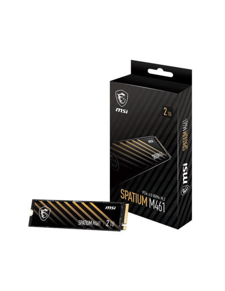 SSD MSI Spatium M461 2TB PCIe 4.0 M.2 - Comprar Unidad SSD 2TB