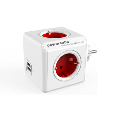 PowerCube Original Rojo USB - Comprar Regleta Enchufes