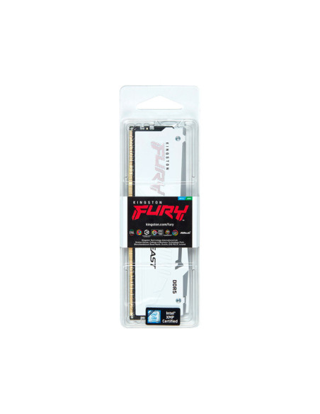 Kingston Fury Beast RGB 16GB DDR5 6000MHz CL30 Blanca