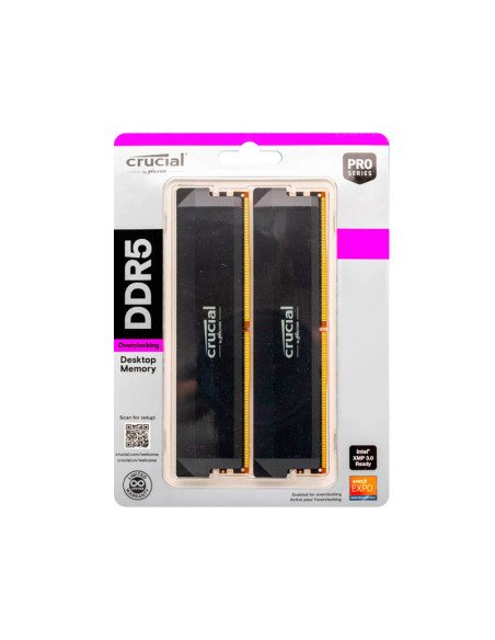 Crucial Pro Overclocking 32GB RAM DDR5 (2x16GB) 6000MHz CL36