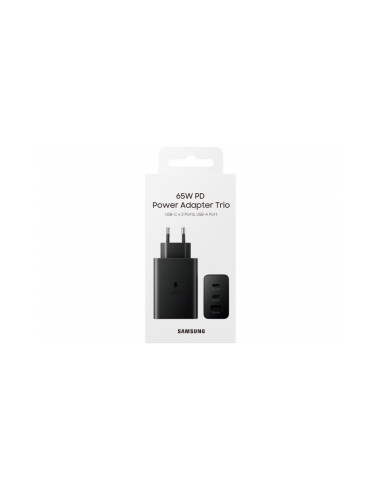 Cargador de pared Samsung EP-T6530NBE USB C 65W
