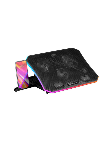 Base Refrigeradora Mars Gaming 19" + soporte móvil