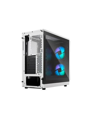 Fractal Design Focus 2 RGB White Clear Tint ATX Caja para PC