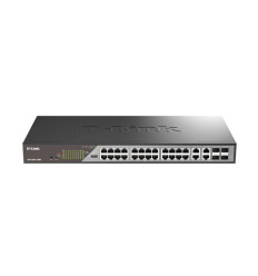 D-Link DSS-200G-28MPP Smart Survillance (28 puertos) Switch PoE L2