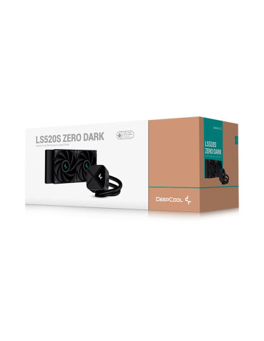 DeepCool LS520S Zero Dark 240mm Refrigeración líquida PC