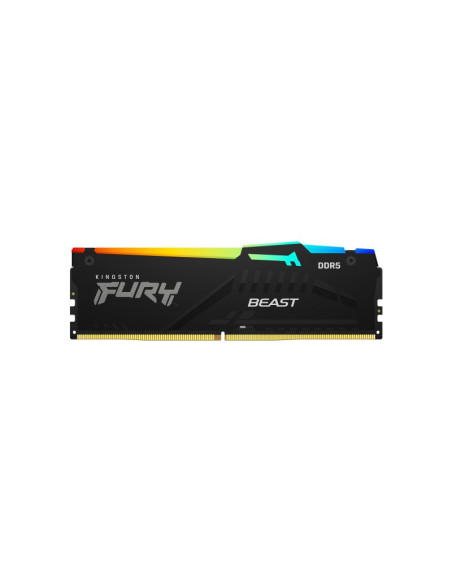 Memoria RAM Kingston Fury Beast RGB 16GB RAM DDR5 6000MHz CL36