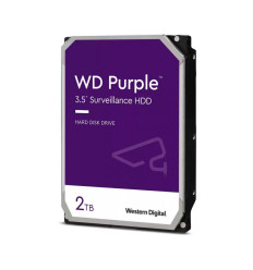 Disco duro para videovigilancia Western Digital Purple 2TB 3.5" HDD