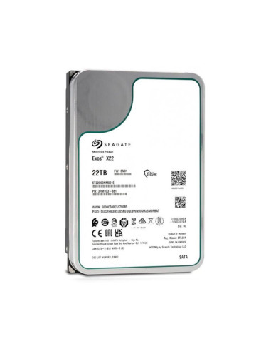 Seagate Exos X22 22TB 3.5" HDD
