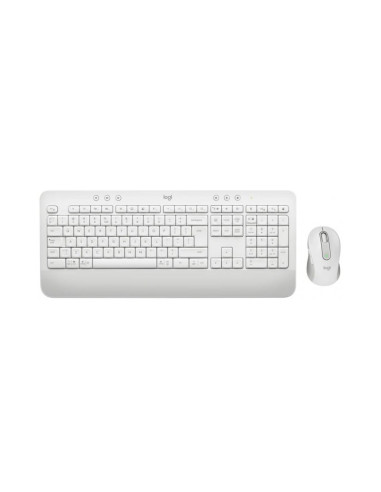 Teclado y ratón Logitech MK650 Signature Combo Business Blanco