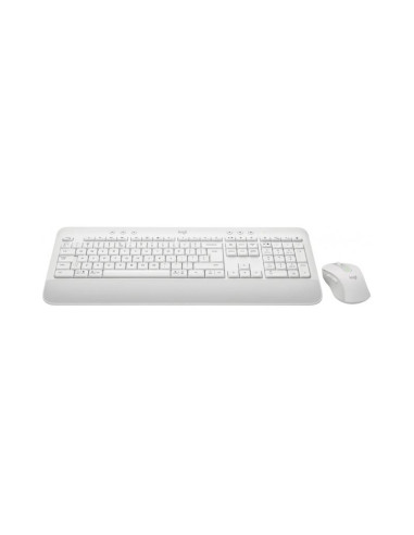 Teclado y ratón Logitech MK650 Signature Combo Business Blanco