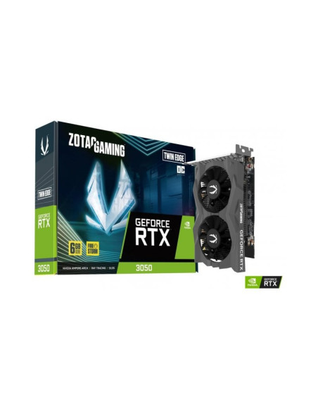 Tarjeta gráfica Zotac GeForce RTX 3050 Twin Edge OC 6GB GDDR6